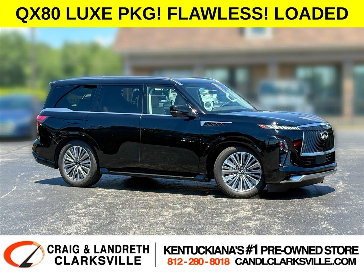 2025 Infiniti QX80 LUXE 4WD