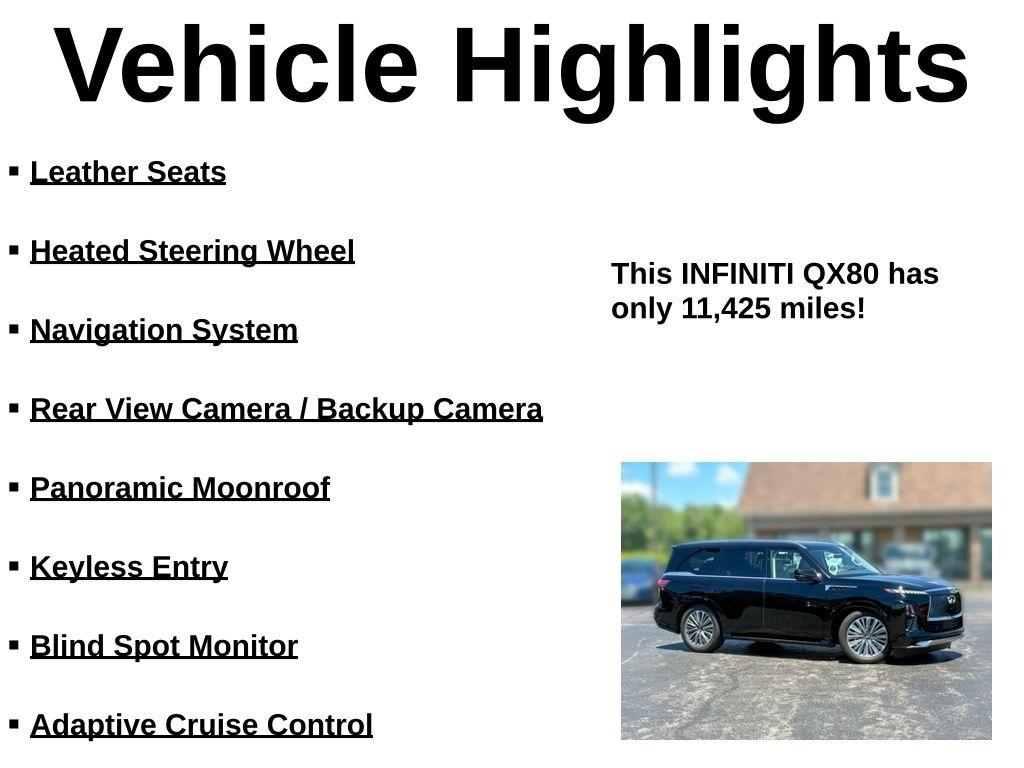 Infiniti QX80 LUXE 4WD 2025