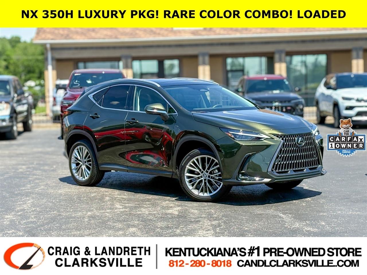 2025 Lexus NX 350h Luxury