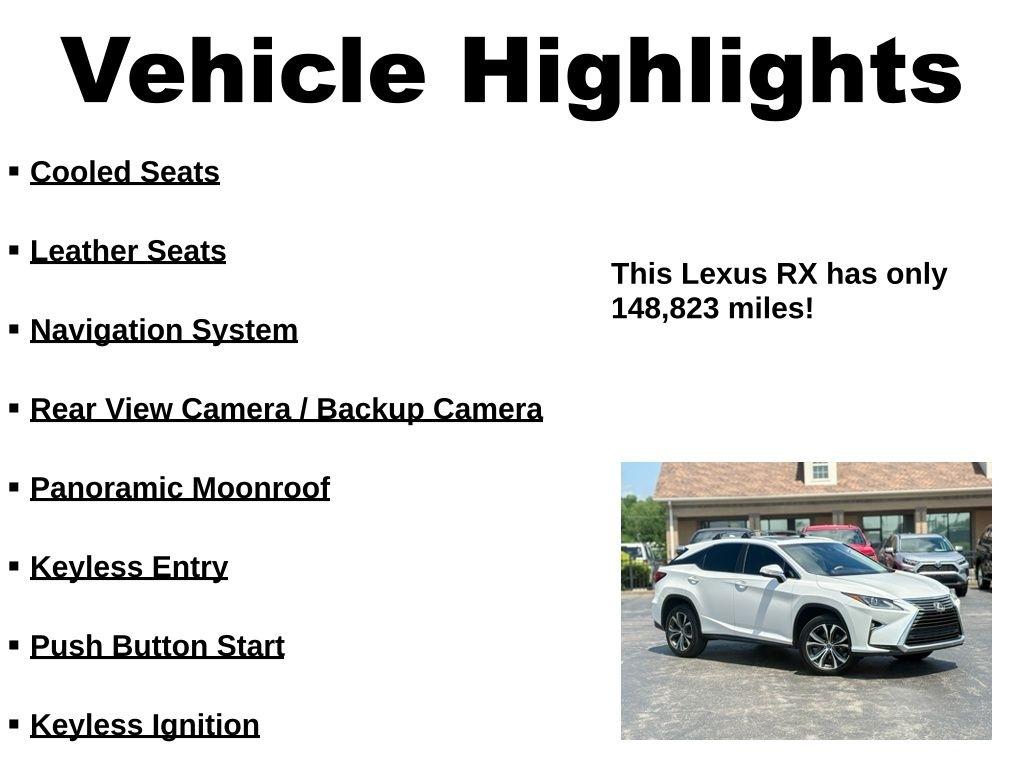 Lexus RX 350  2018