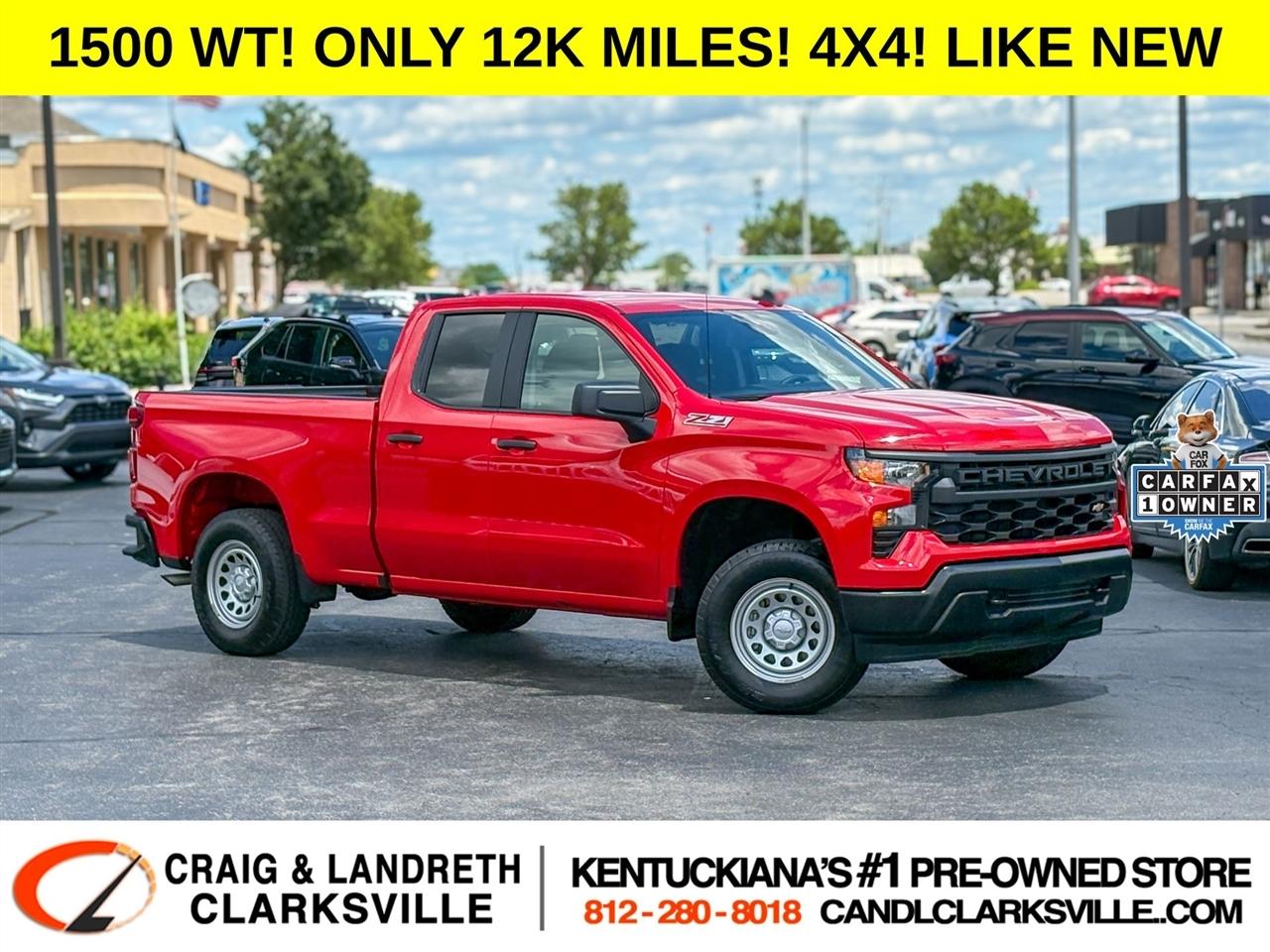 2025 Chevrolet Silverado 1500 Work Truck Double Cab 4WD