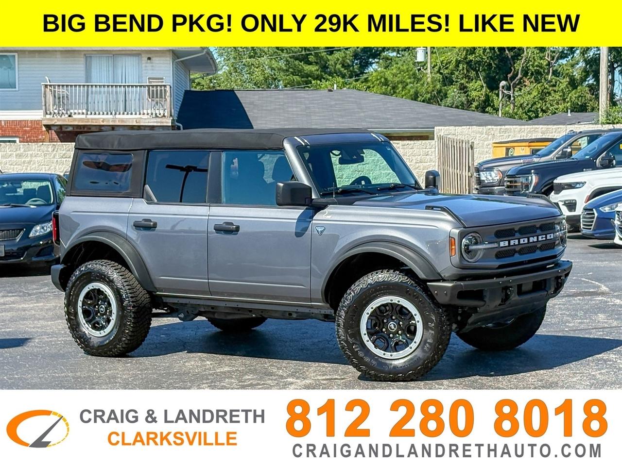 Ford Bronco Big Bend 4 Door Advanced 4x4 2023