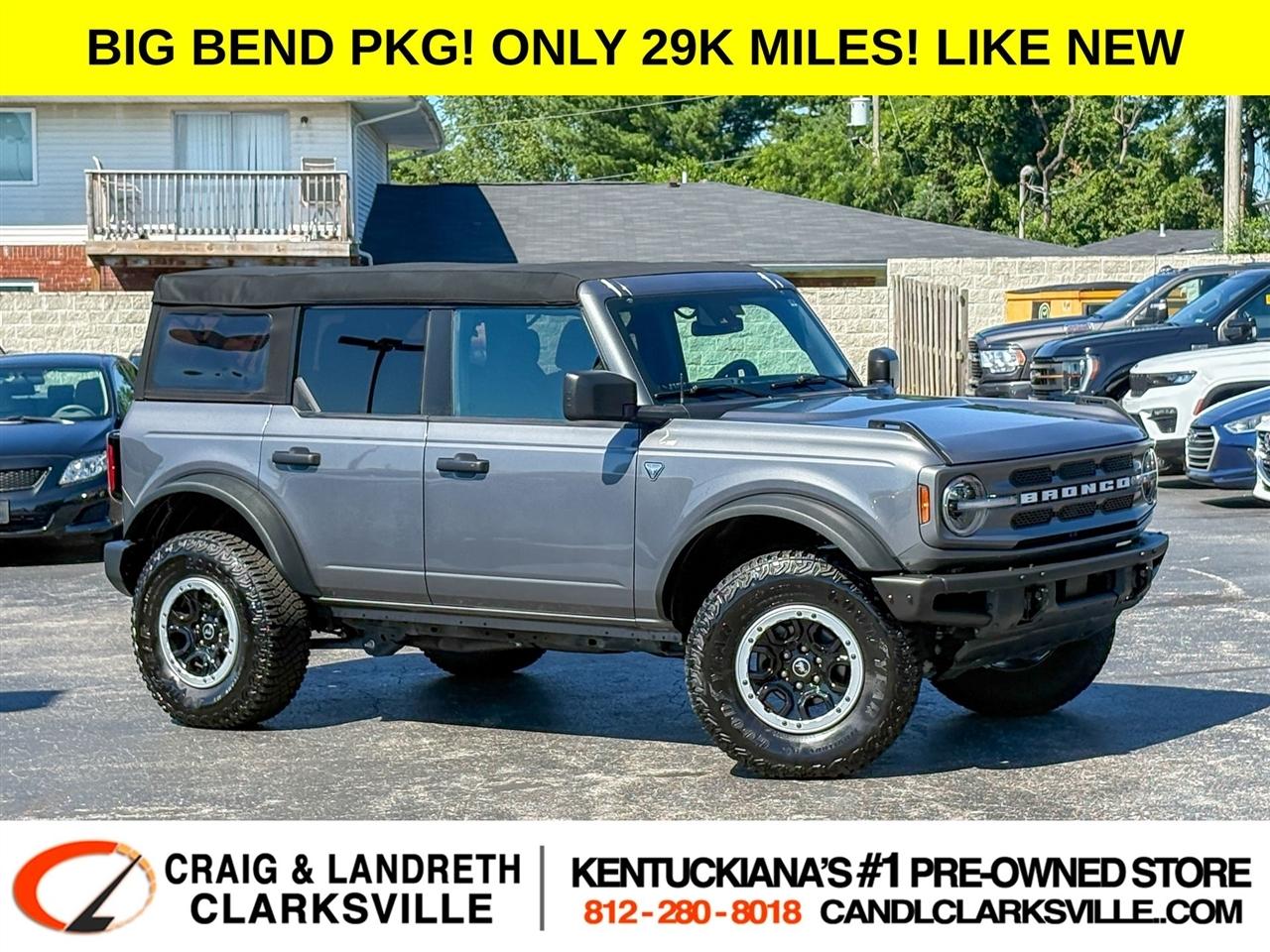 2023 Ford Bronco Big Bend 4 Door Advanced 4x4