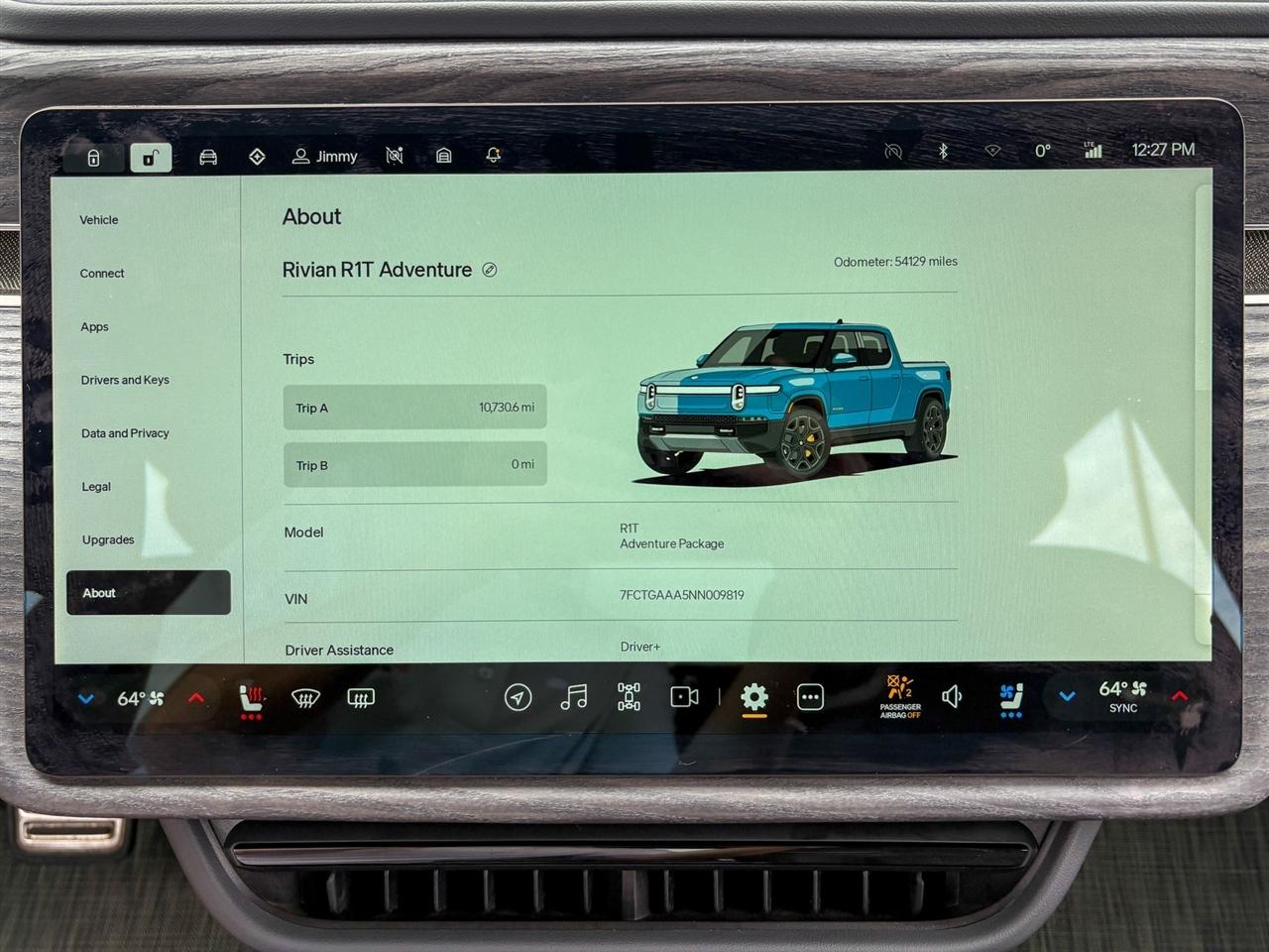 Rivian R1T Adventure 2022