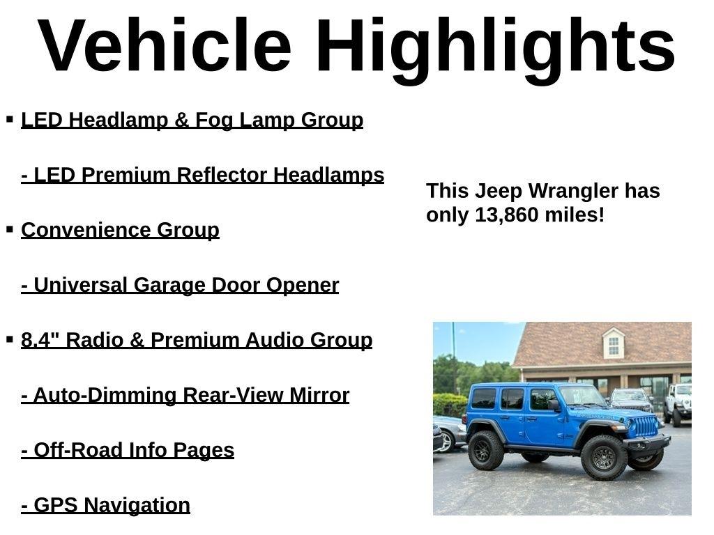 Jeep Wrangler Unlimited High Tide 4x4 2023