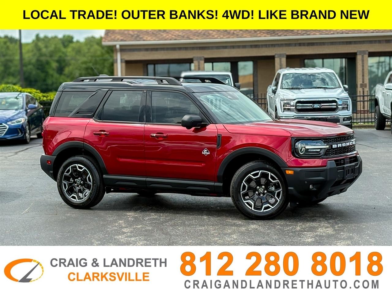 2025 Ford Bronco Sport Outer Banks 4x4