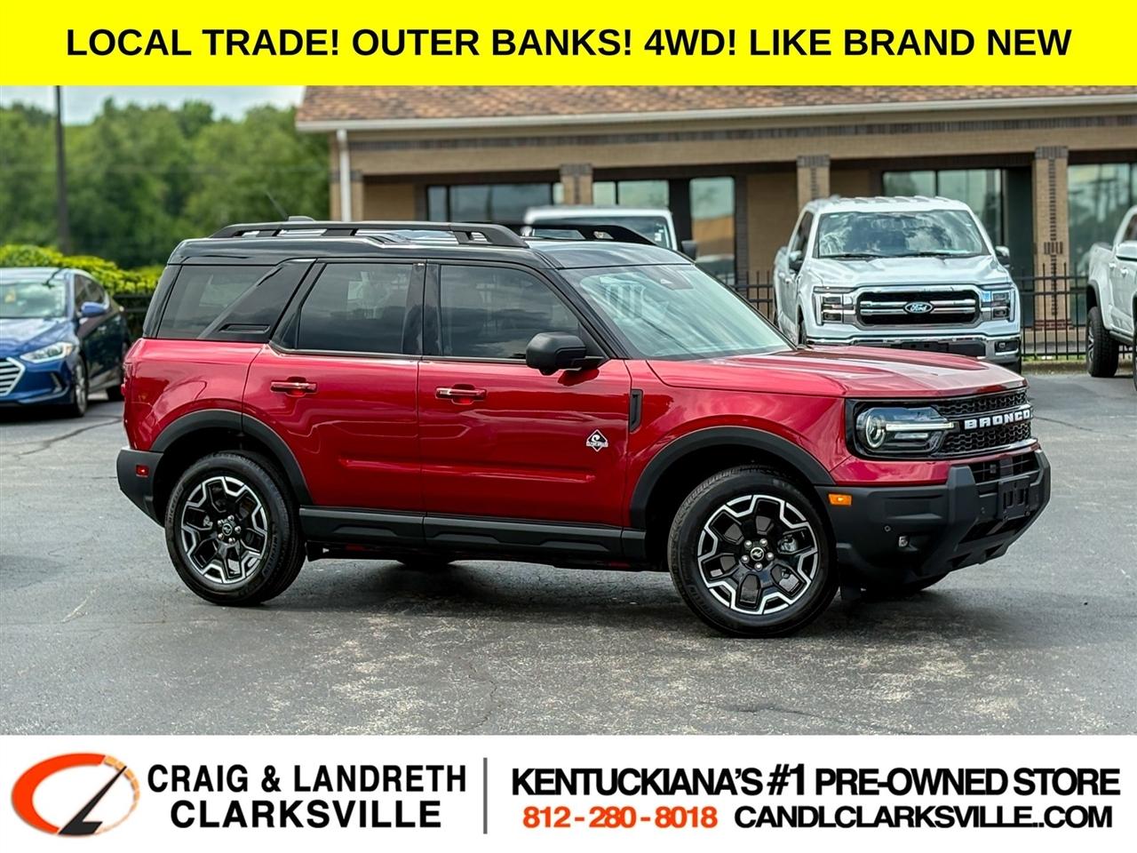 2025 Ford Bronco Sport Outer Banks 4x4