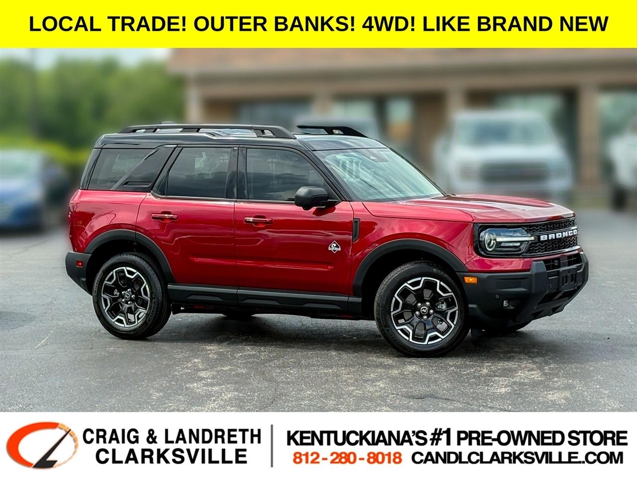 2025 Ford Bronco Sport Outer Banks 4x4