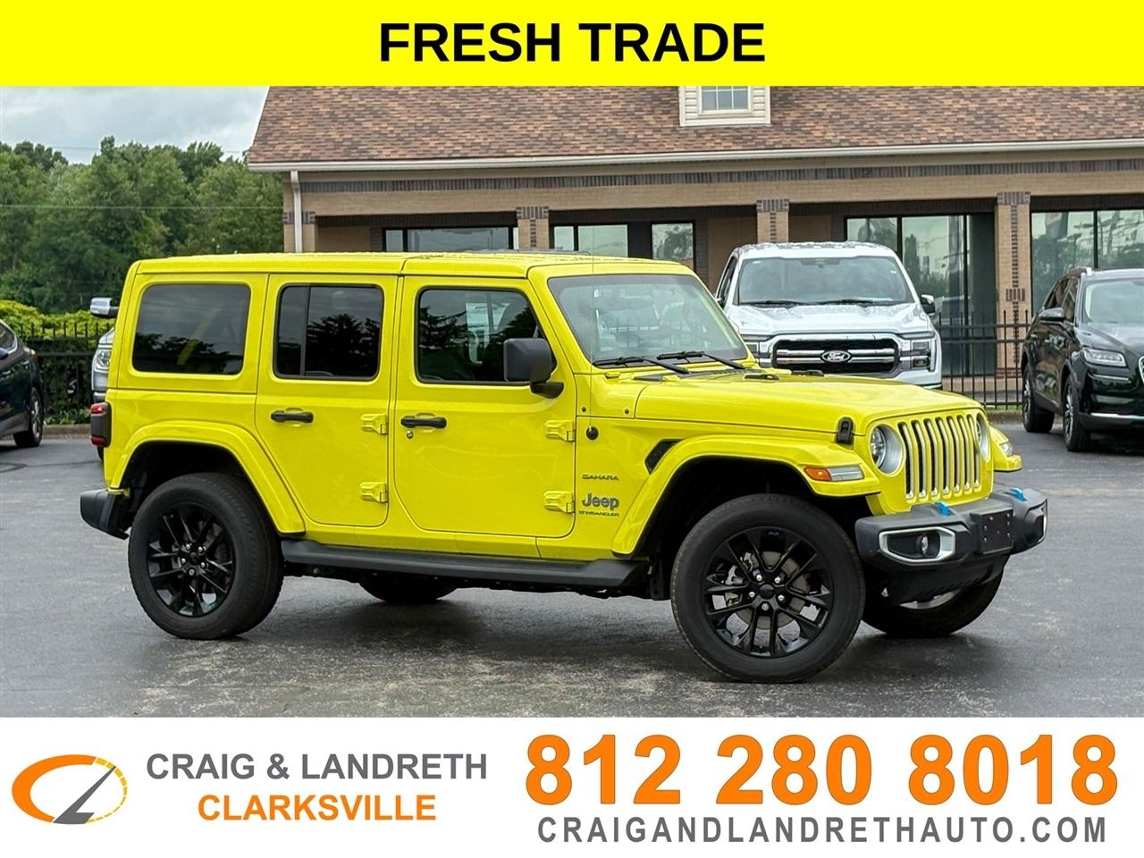 2023 Jeep Wrangler Sahara 4xe 4WD w/ Hard Top