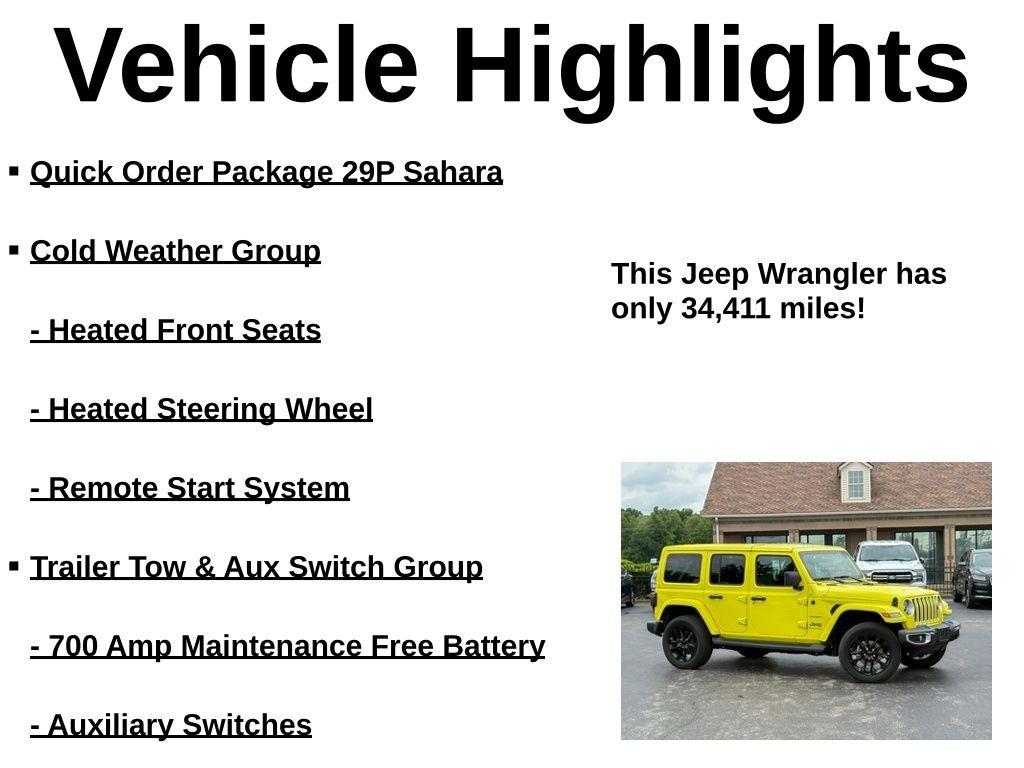 Jeep Wrangler Unlimited Sahara 4XE 2023