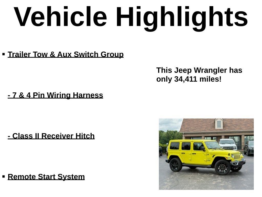 Jeep Wrangler Unlimited Sahara 4XE 2023