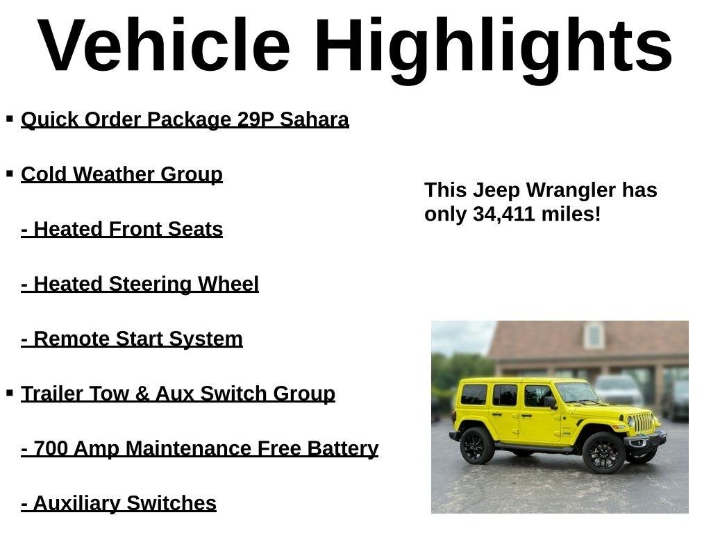 Jeep Wrangler Unlimited Sahara 4XE 2023