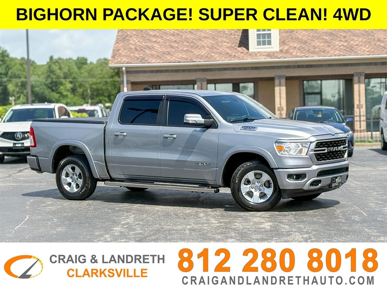 2022 RAM 1500 Big Horn Crew Cab 4x4
