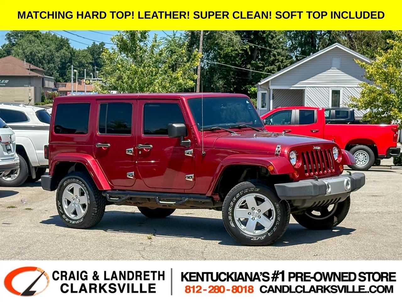 2012 Jeep Wrangler Unlimited Sahara 4x4