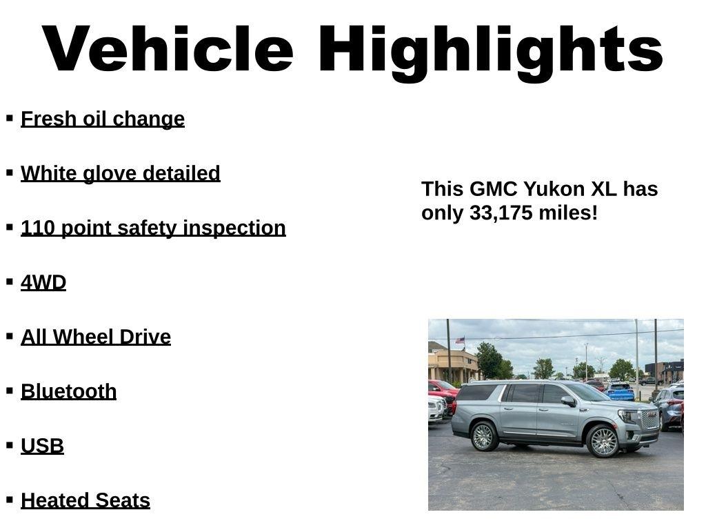 GMC Yukon XL Denali 4WD 2024