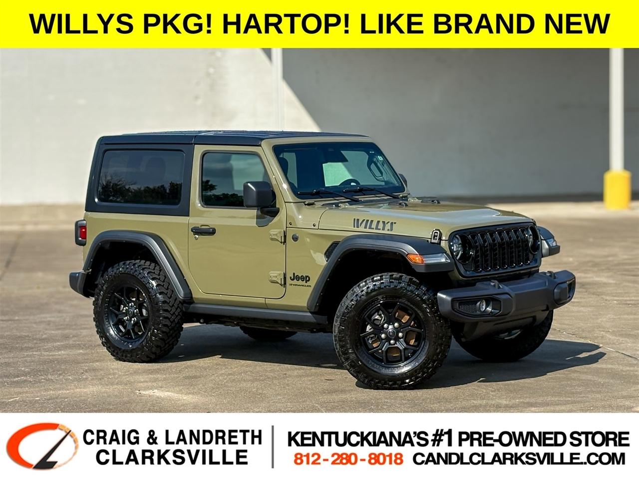 Jeep Wrangler Willys 2025