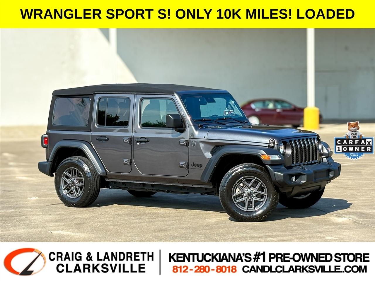 2024 Jeep Wrangler Unlimited Sport S 4x4