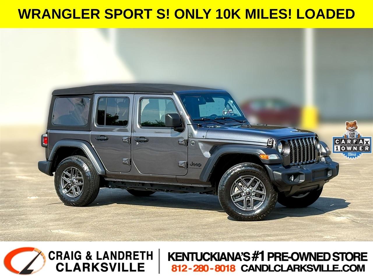 2024 Jeep Wrangler Unlimited Sport S 4x4