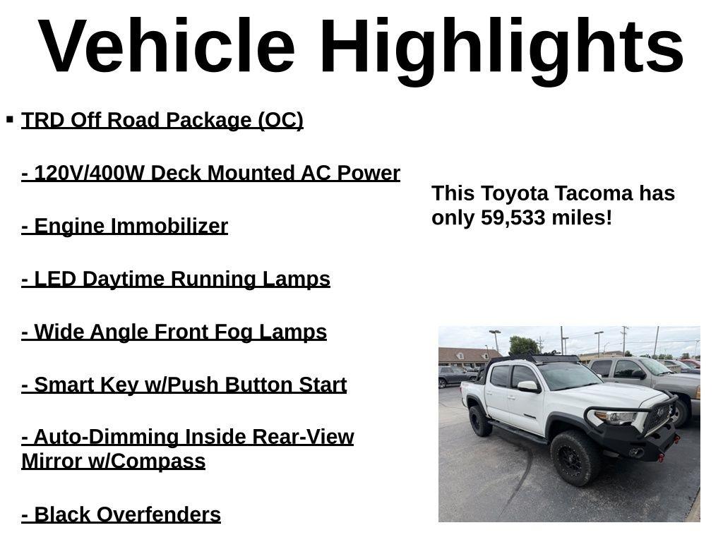 Toyota Tacoma  2018