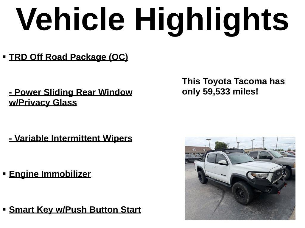 Toyota Tacoma  2018