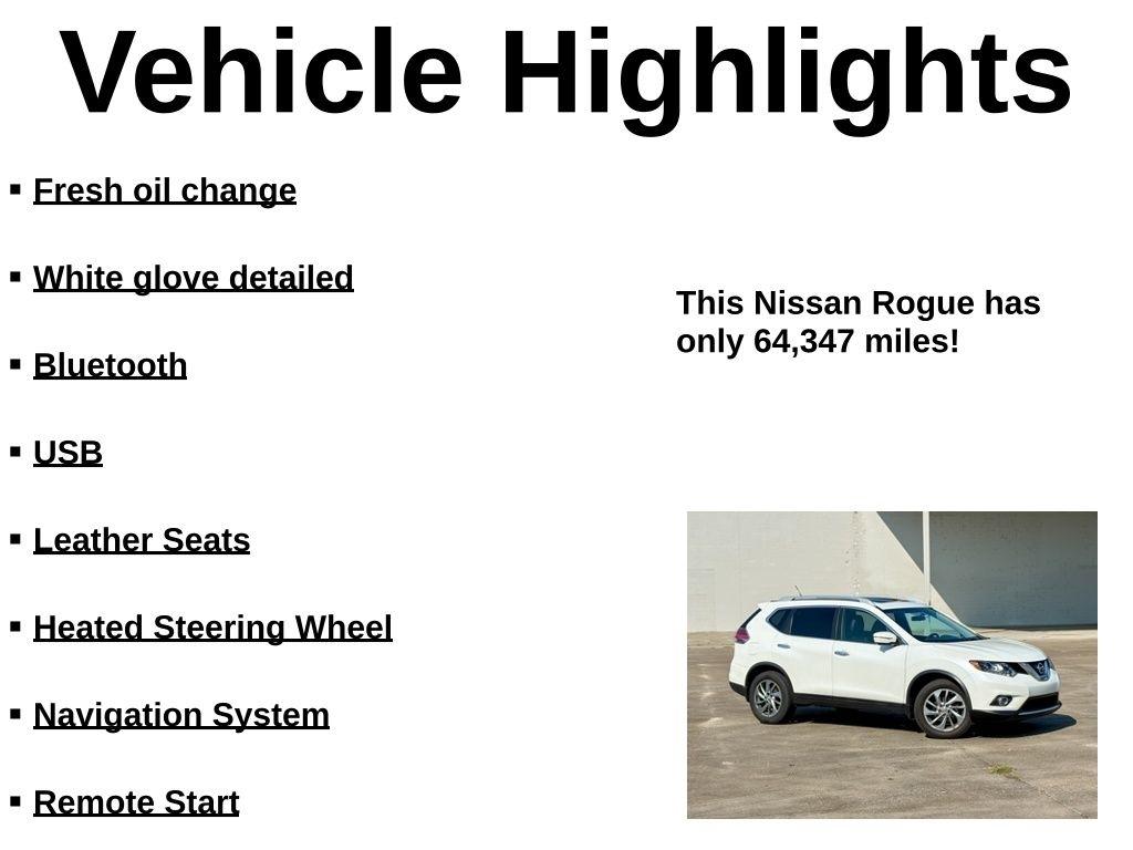 Nissan Rogue  2015
