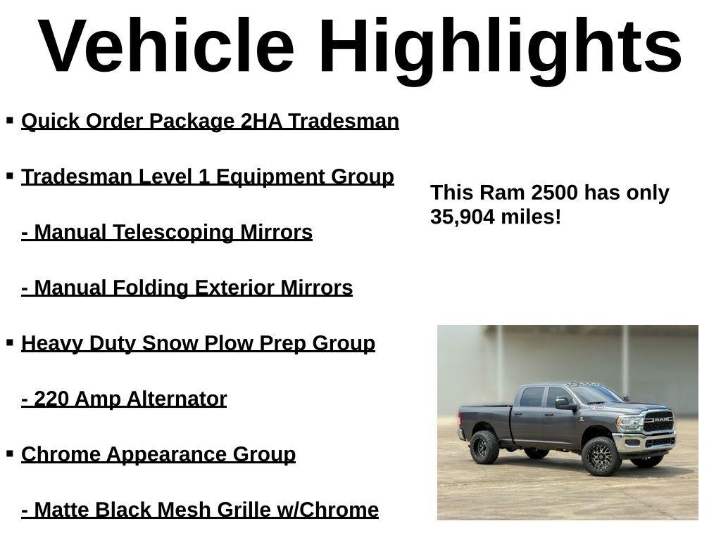 RAM 2500  2024