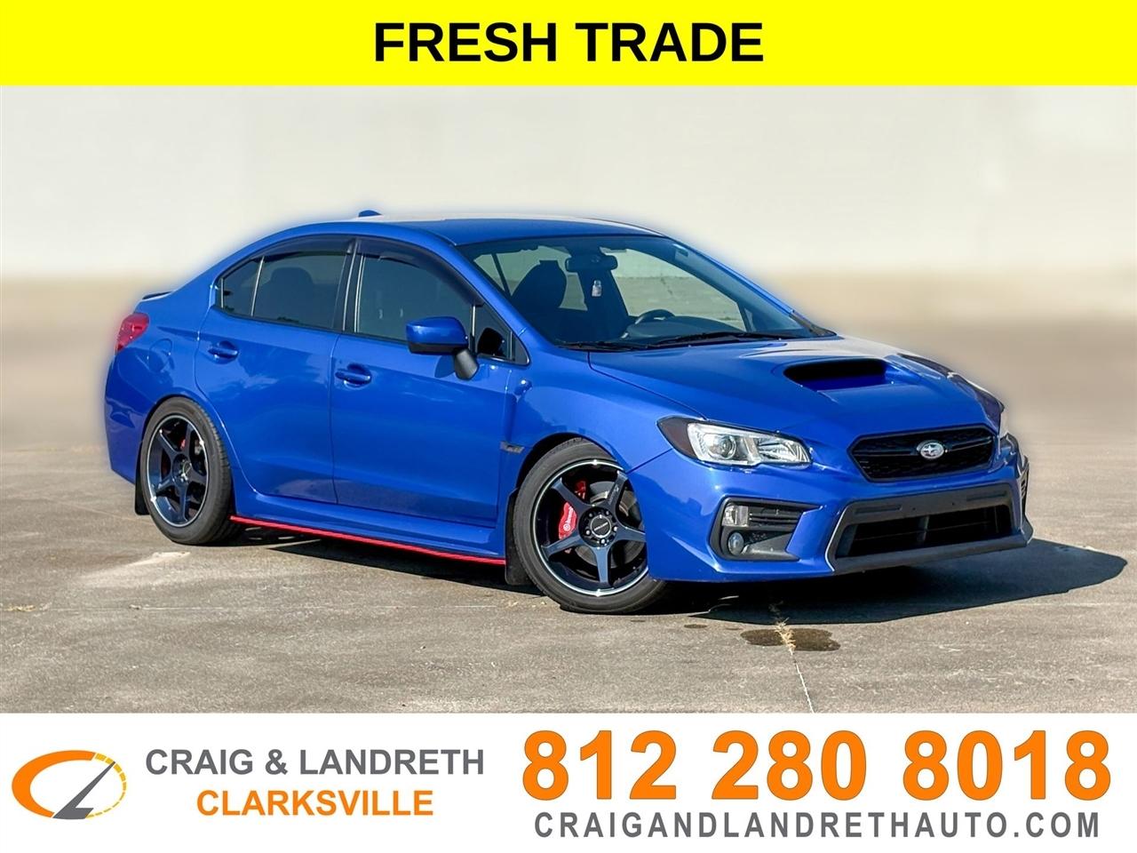 2020 Subaru WRX Premium Performance Package AWD