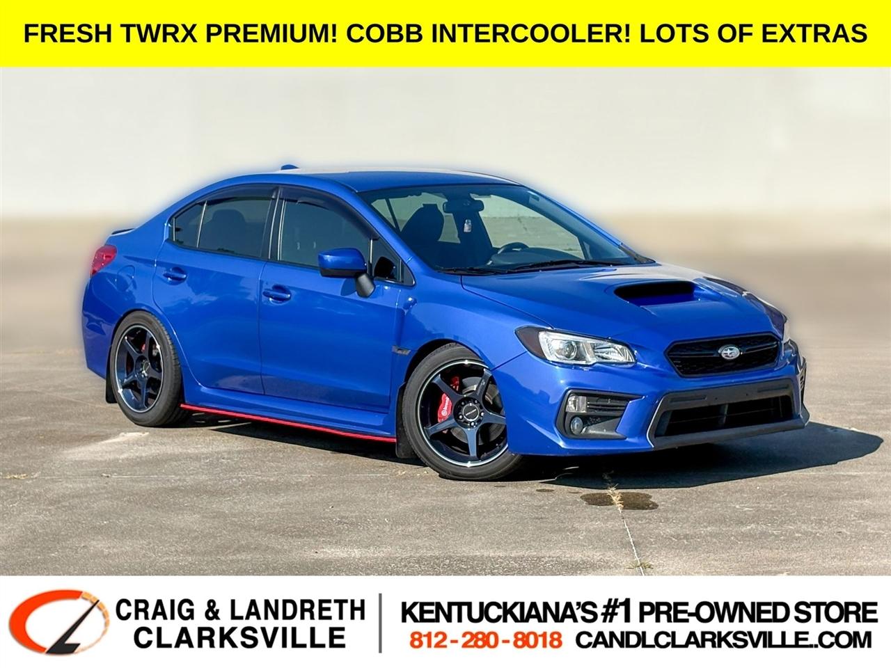 2020 Subaru WRX Premium Performance Package AWD