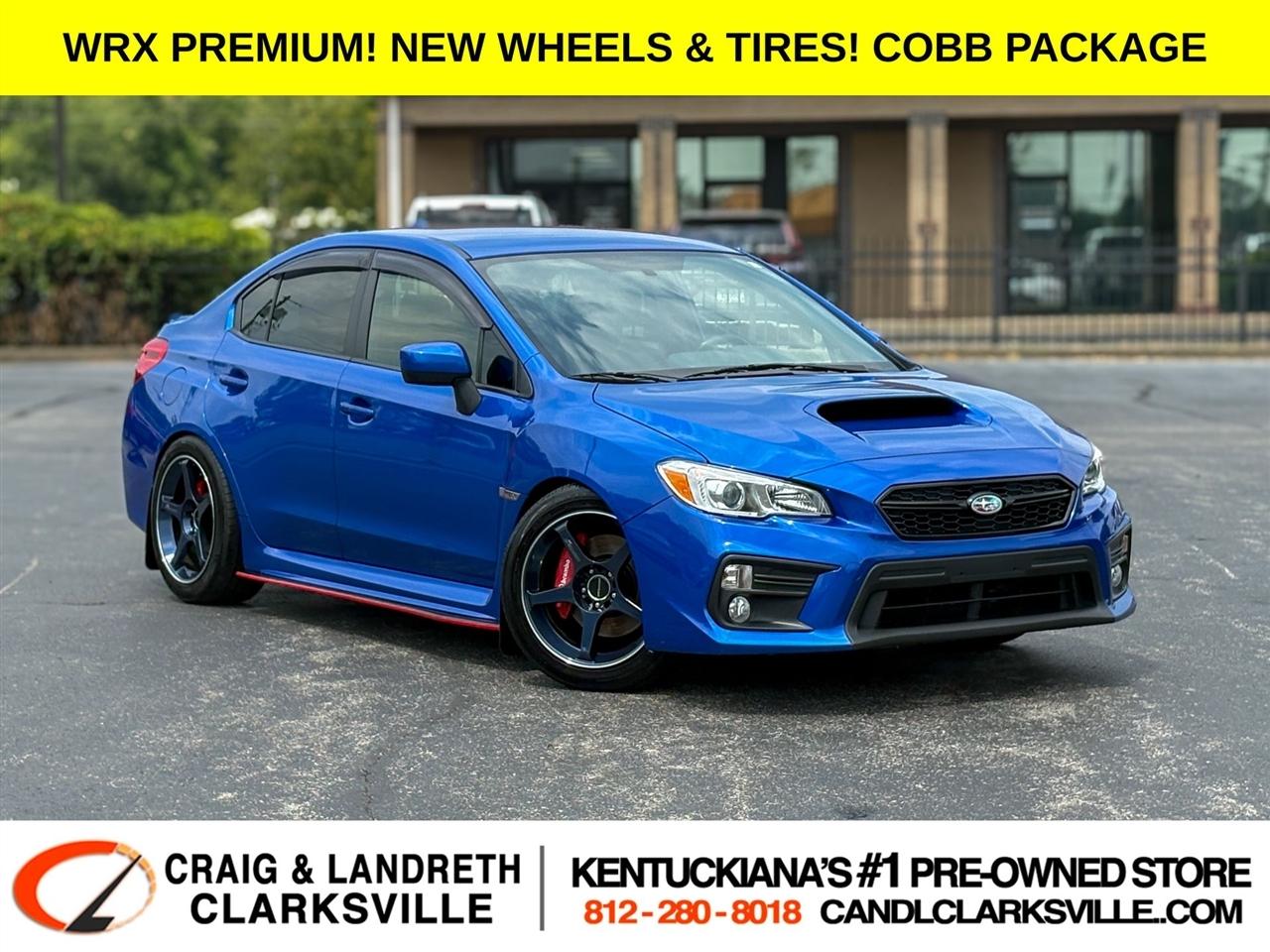 2020 Subaru WRX Premium Performance Package AWD
