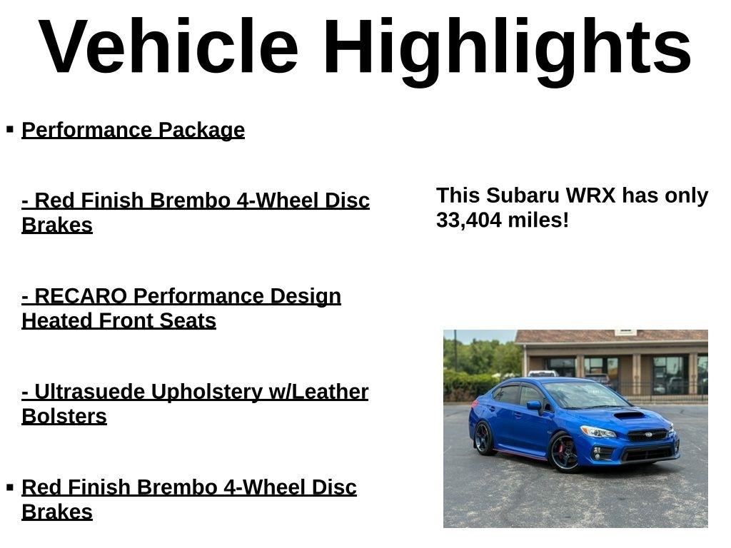Subaru WRX  2020
