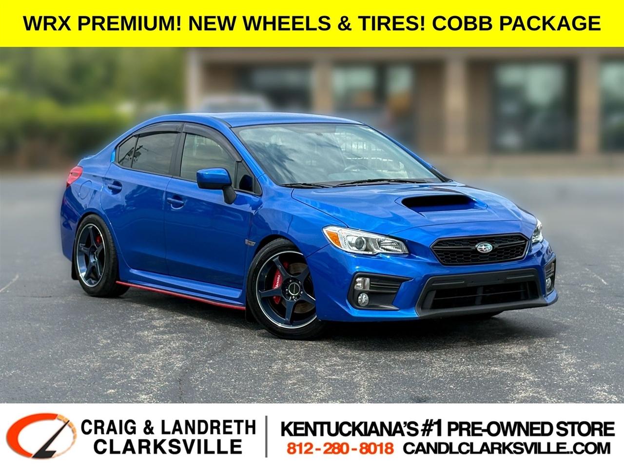 2020 Subaru WRX Premium Performance Package AWD
