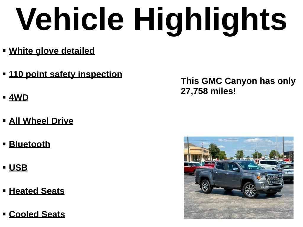 GMC Canyon Denali Crew Cab 4WD 2022