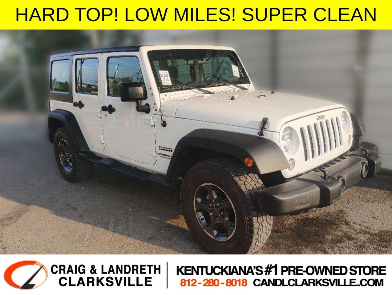 2017 Jeep Wrangler Unlimited Sport