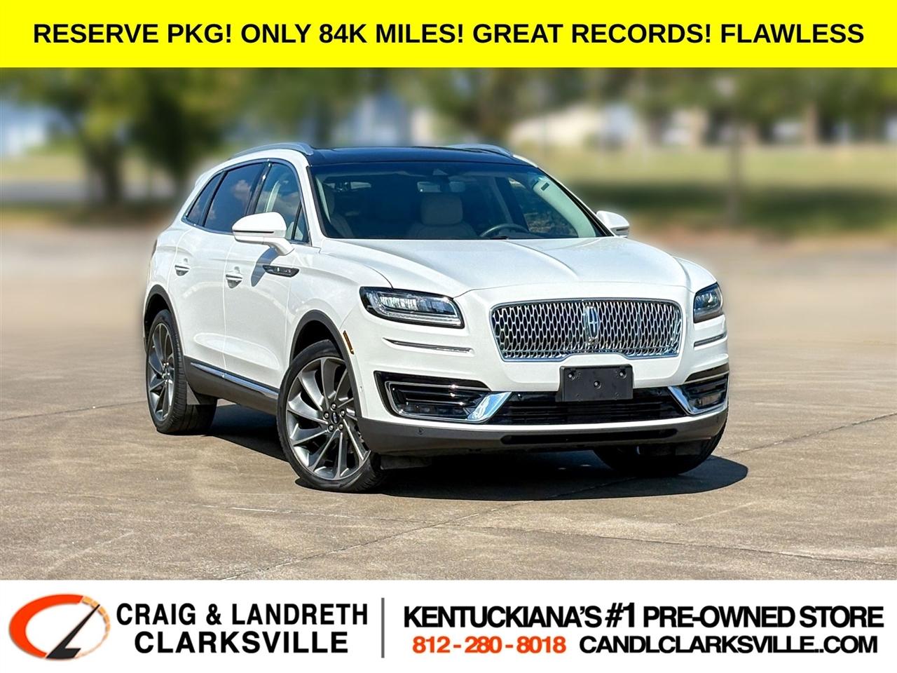 2020 Lincoln Nautilus Reserve