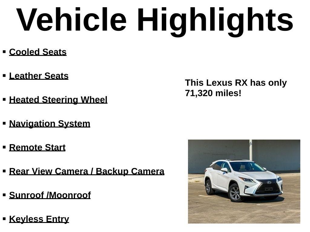 Lexus RX  2018