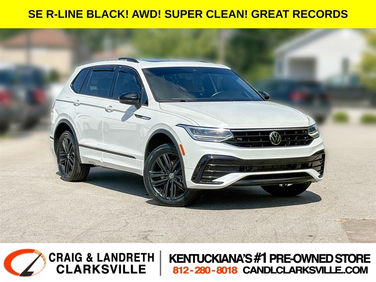 2022 Volkswagen Tiguan 2.0T SE R-Line Black