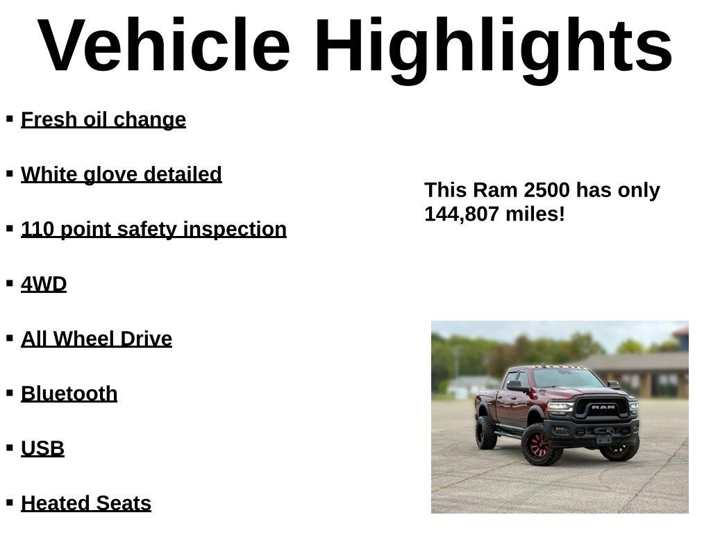 RAM 2500  2019