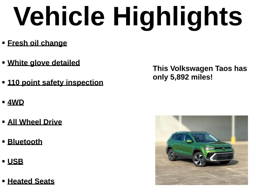 Volkswagen Taos  2025