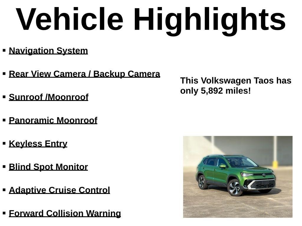 Volkswagen Taos  2025