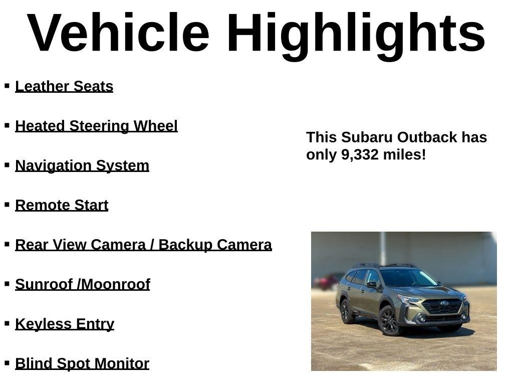 Subaru Outback  2025