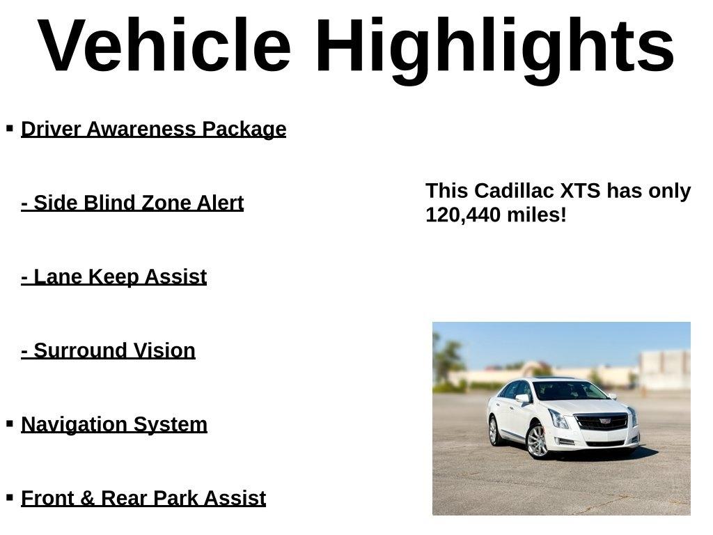 Cadillac XTS  2016