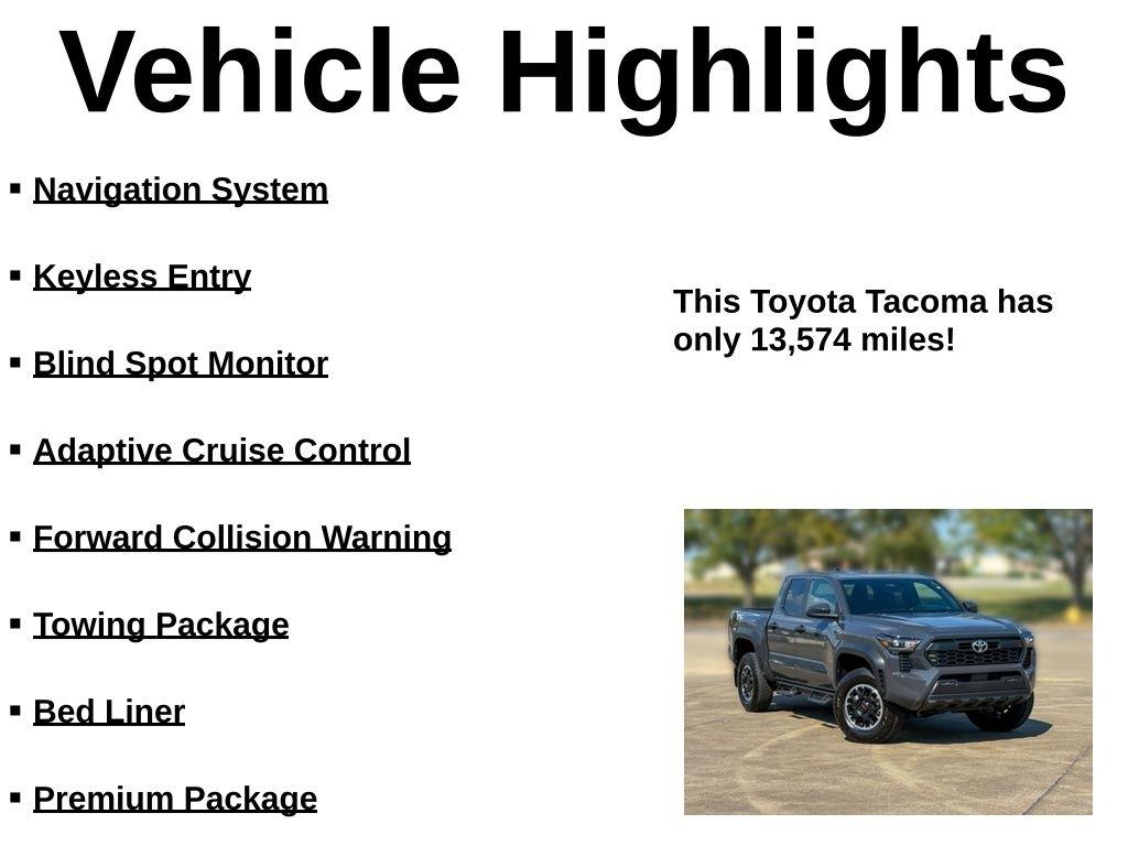 Toyota Tacoma 4WD  2025