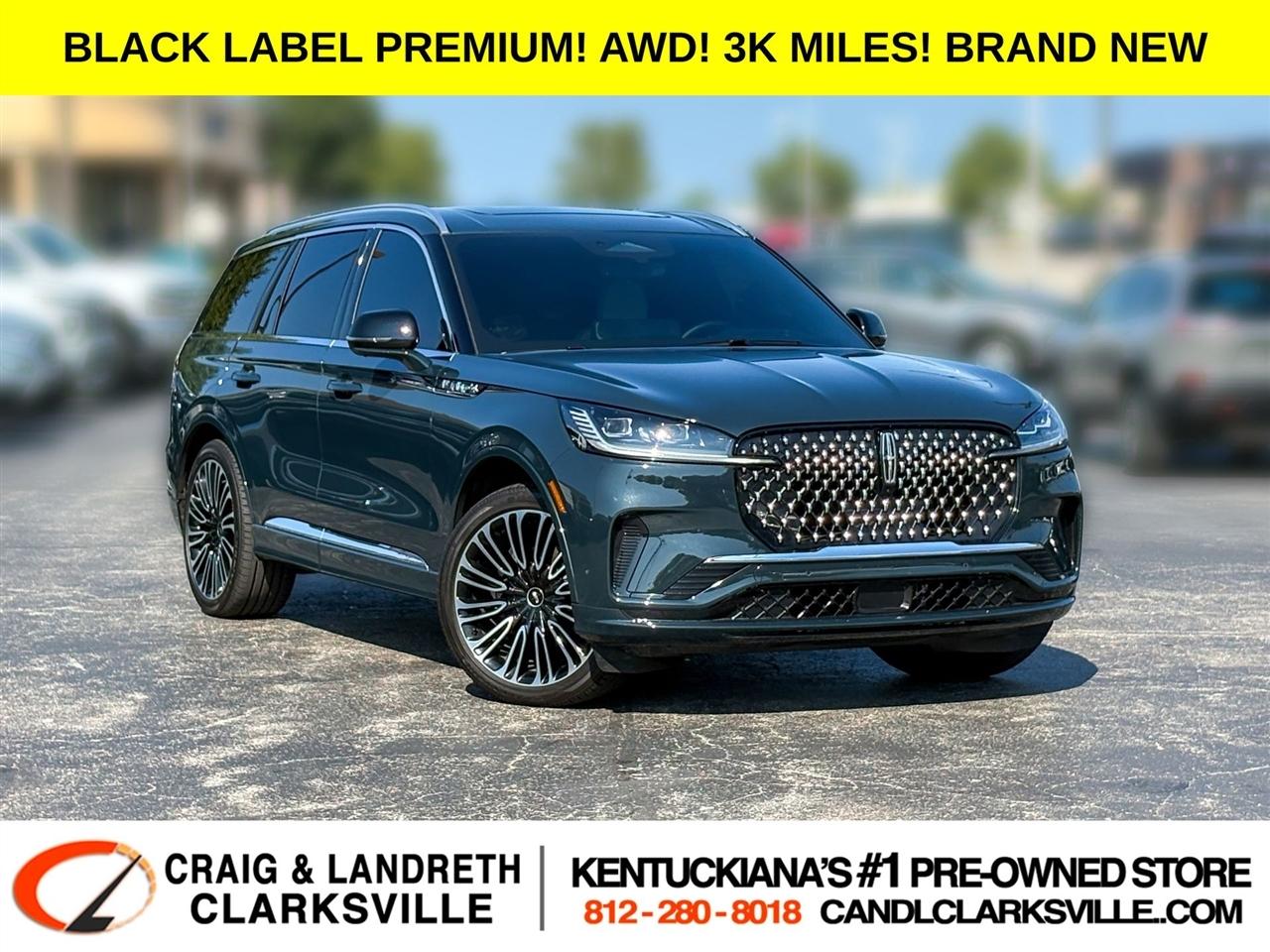 2026 Lincoln Aviator Black Label Premium