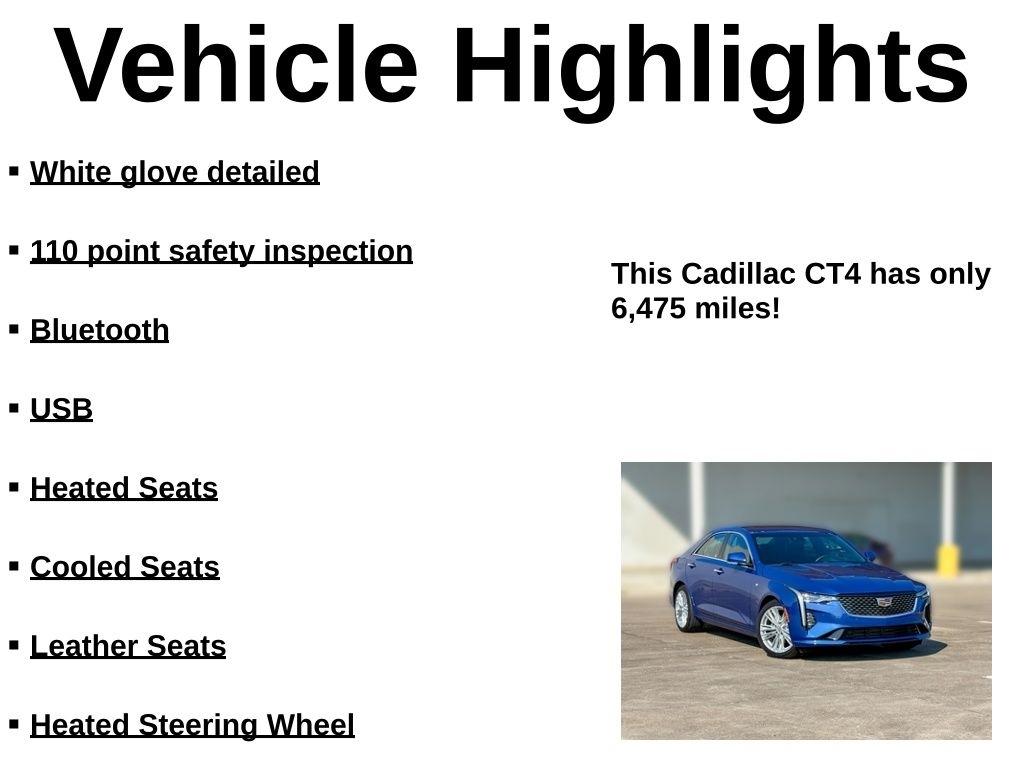 Cadillac CT4  2024