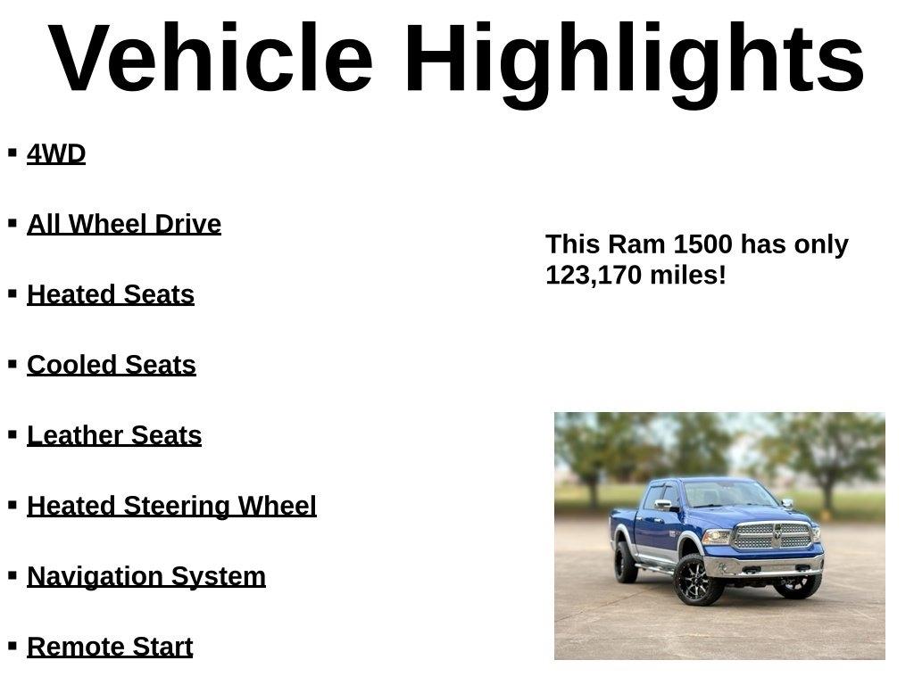 RAM 1500  2016