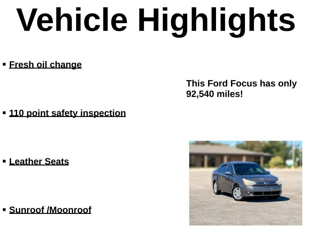 Ford Focus SEL 2010