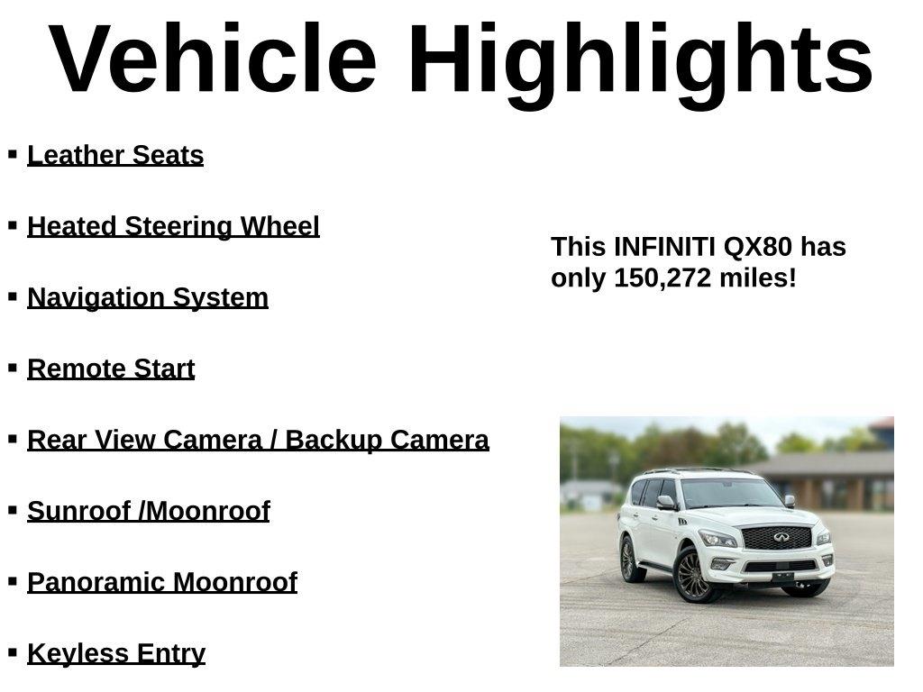 Infiniti QX80  2016