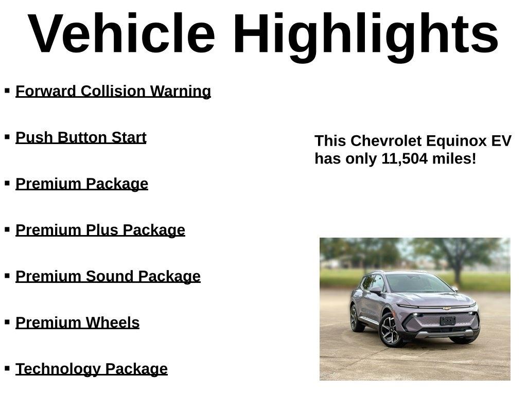 Chevrolet Equinox EV  2024