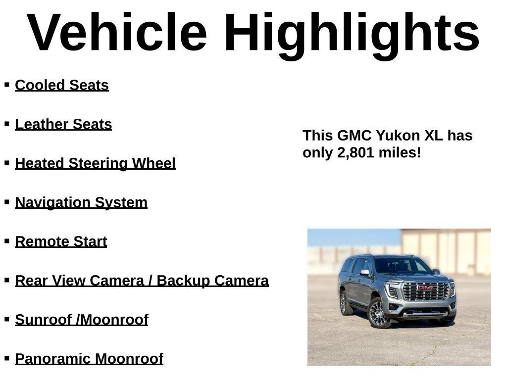GMC Yukon XL Denali 4WD 2026
