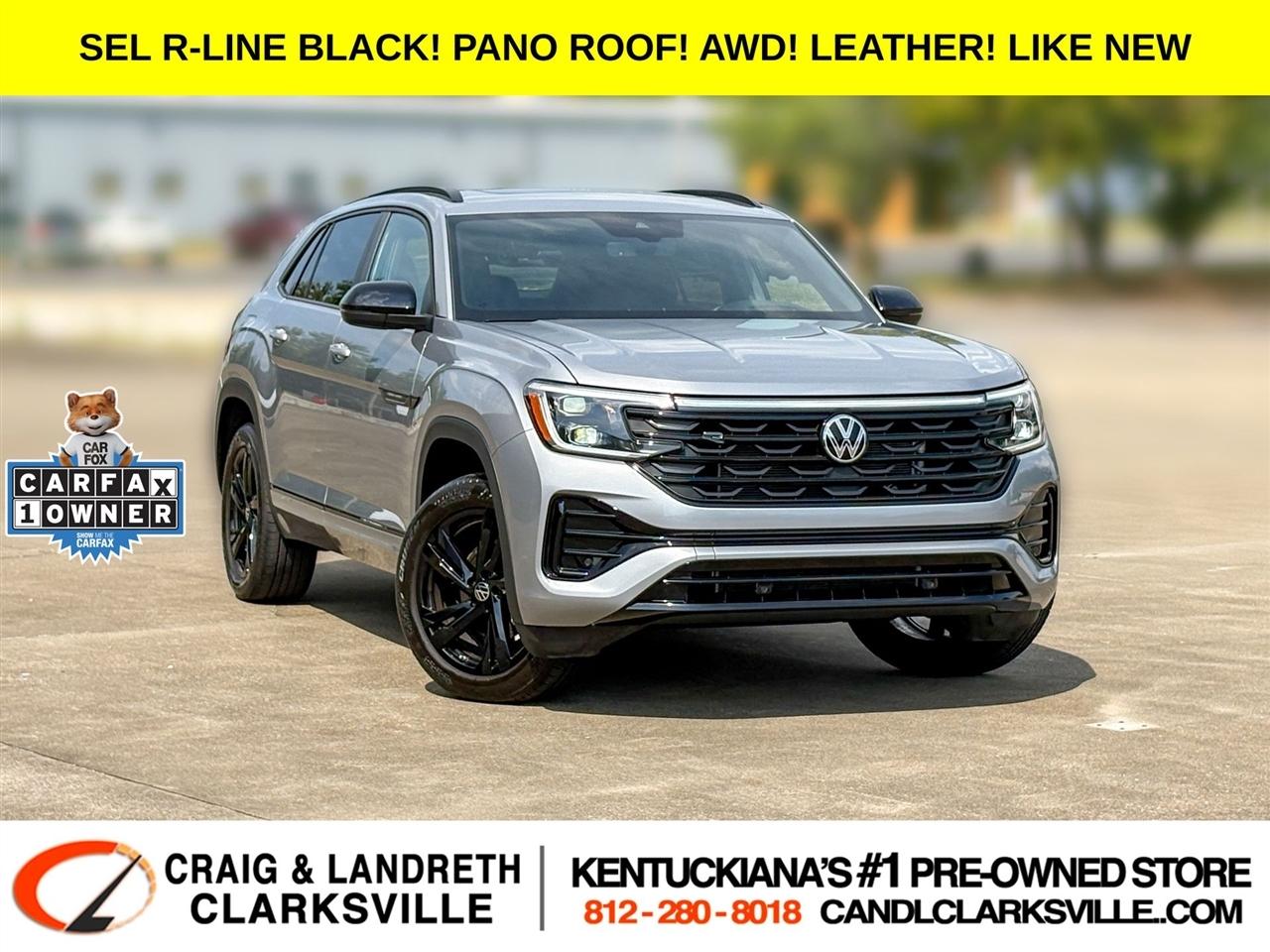 2025 Volkswagen Atlas Cross Sport 2.0T SEL R-Line Black